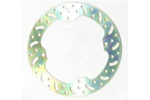 Round D-series Fixed Offroad Brake Rotor Gold, Polished Steel, Stainless Steel, Zinc, 1, nordicamoto.ro