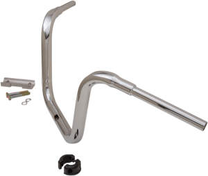 1-1/2(r) Grande Traditional Ape Hanger Handlebar Silver