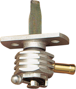 Power-flo Hex Fuel Valve Silver, 2, nordicamoto.ro