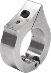 Handlebar Gauge Clamp Chrome, 1, nordicamoto.ro