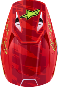Alpinestars SM3 Falcon gyermek sisak, piros/fehér/kék, S-es méret, 4, nordicamoto.ro