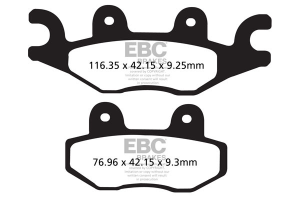 Sfa Series Organic Scooter Brake Pads, 2, nordicamoto.ro