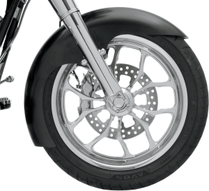 Hugger Front Fender With Mounting Blocks For Softail/dyna Black, 3, nordicamoto.ro