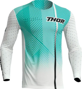 Tricou Thor Prime Tech Teal/White