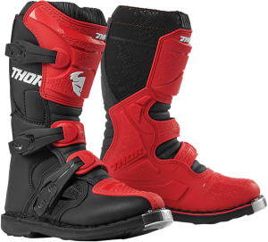 Youth Blitz Xp Boots Black, Red 36, 1, nordicamoto.ro