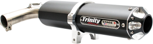 5 Stage Slip-on Muffler Black, 1, nordicamoto.ro
