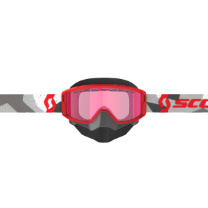 Scott Goggle Primal Snow Cross camo white/red rose, 2, nordicamoto.ro