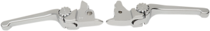 Anthem Adjustable Lever Set For Harley Models Silver