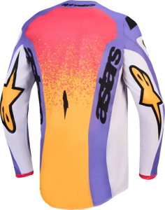 Alpinestars Fluid Drag póló, fehér/kék/arany, XXL, 2, nordicamoto.ro