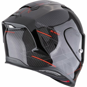 Casca integrala sport SCORPION EXO-R1 EVO CARBON AIR CYNERGY L Negru/Rosu, 2, nordicamoto.ro