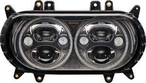 Trubeam® Led Headlamp Black Chrome, 3, nordicamoto.ro