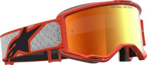 Alpinestars Vision 5 Rora síszemüveg – ezüst/narancs/színezett lencse, 3, nordicamoto.ro