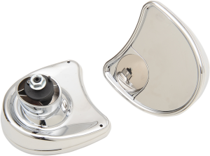 Fairing Mount Mirrors Silver, Chrome