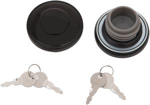 Screw-in Locking Gas Cap Black
