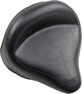 Wide Vintage Solo Seat Black