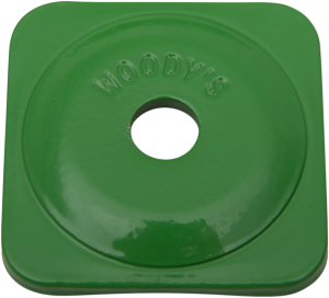Grand Digger® Support Plates Green, Powder Coated, 2, nordicamoto.ro