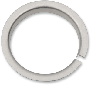 Shock Spr Collar Adapter Silver, Shot Peened 