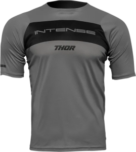 MTB pólók, Thor Intense Dart MTB póló, fekete/szürke, nordicamoto.ro