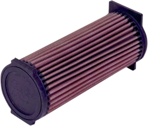 High Flow Air Filter Black, Red
