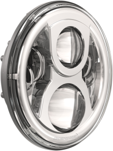 18 Cm (7’’) 8700 Evo 2 Dual Burn Headlight White, 2, nordicamoto.ro