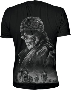 Biker From Hell T-shirt Black 3x-large Black 3XL, 1, nordicamoto.ro