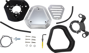 Air Cleaner Burley Xl Chr Silver, 1, nordicamoto.ro