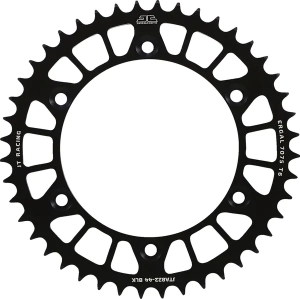 JT SPROCKETS hátsó lánckerék, fekete , nordicamoto.ro