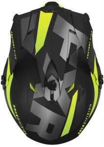 FXR Blade Force motoros sisak, fekete/szénszürke/magas láthatóságú, M-es méret, 5, nordicamoto.ro