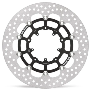 Halo sorozatú úszó rotor – fekete, ezüst, rozsdamentes acél