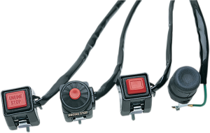 Kill Switch Black, Red, 1, nordicamoto.ro