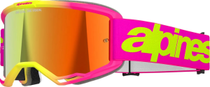 Alpinestars Vision 5 Wordmark rózsaszín/sárga színű szemüveg