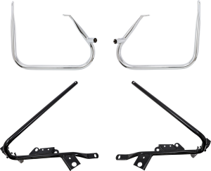 Saddlebag Supports Silver, 4, nordicamoto.ro