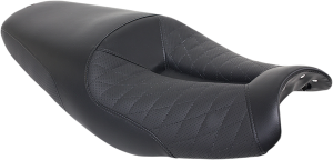 Track Lattice Stitch Seat Black