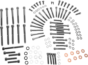 Socket-head Bolt Set Black Chrome