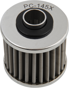 Flo® Stainless Steel  Oil Filter Chrome