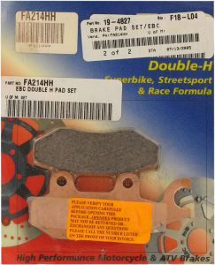 Sintered (r)hh(r) Brake Pads