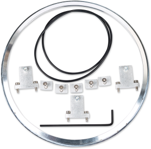Headlight Adapter Kit Chrome, 1, nordicamoto.ro
