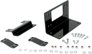 Rm4 Utv Winch Mount Black 