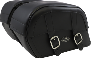 Drifter Slant Saddlebags Black