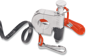 Tether Kill Switch Black, Orange, Silver