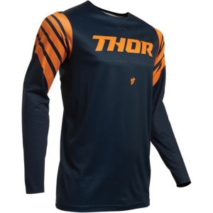 Thor Prime PRO Strut póló – éjfekete/narancssárga, nordicamoto.ro