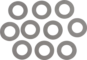 Wheel Spacer Shim Silver, 1, nordicamoto.ro
