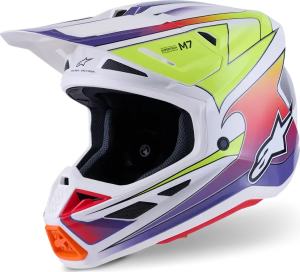Alpinestars SM7 Fuse White bukósisak