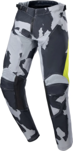 Pantaloni Copii Alpinestars Racer Tactical S23 Camo Grey/Yellow 22, 5, nordicamoto.ro