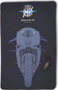 MV AGUSTA mikroszálas tengerparti törölköző