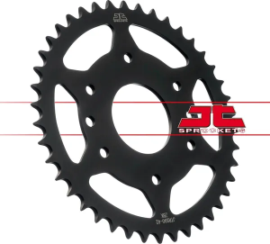 JT SPROCKETS Steel Rear Sprocket Black, Zinc Plated, 3, nordicamoto.ro