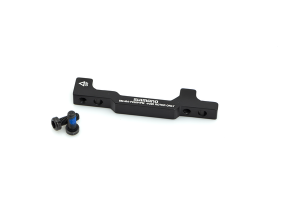 Disc Brake Mount Adapter Black, 2, nordicamoto.ro