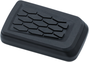 Hex Brake Pedal Pads Black, 1, nordicamoto.ro