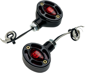 Omega Led Turn Signals Black, 3, nordicamoto.ro