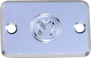 MOOSE RACING Master Cylinder Cover Plates Silver, 1, nordicamoto.ro